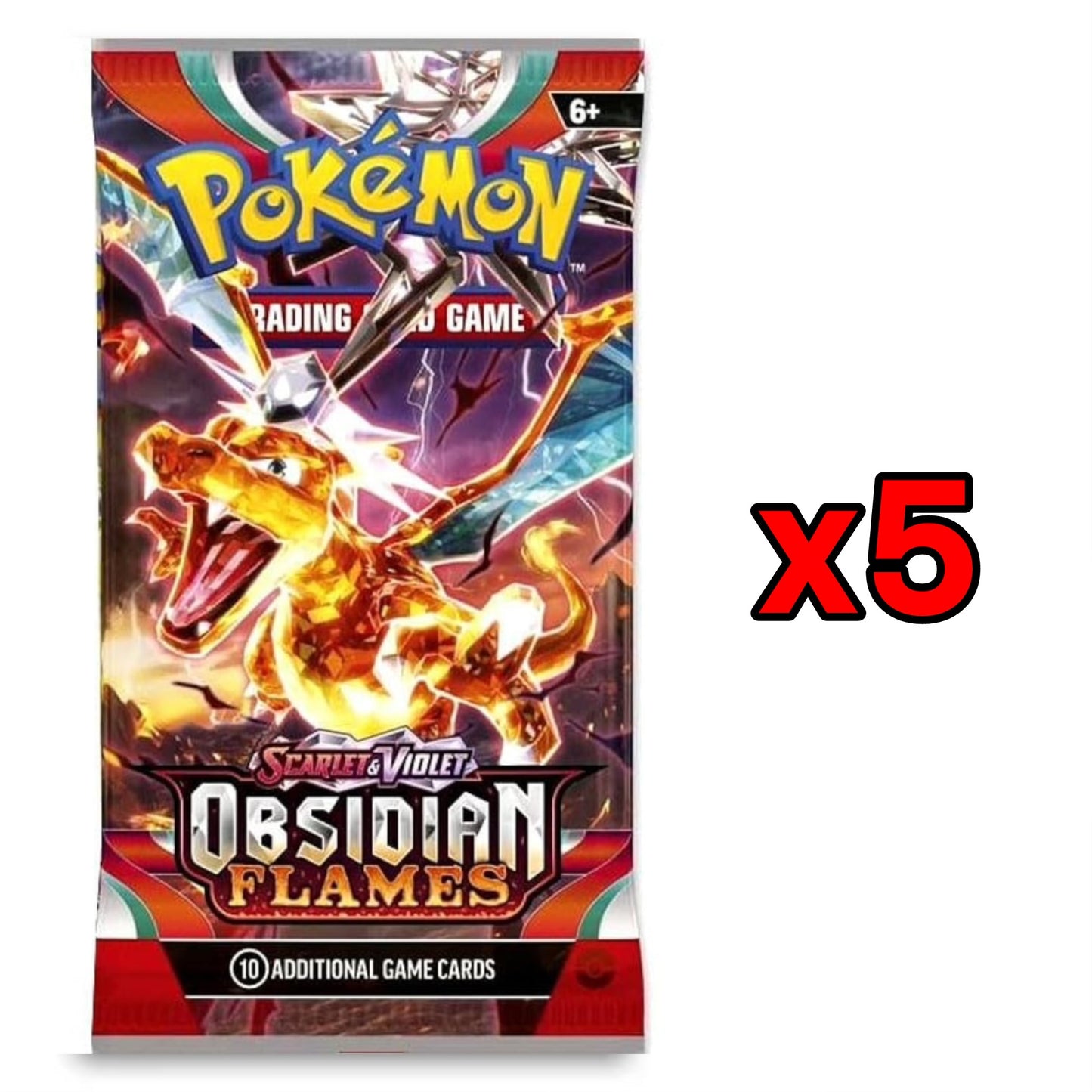 5 Booster Pack Bundle - Assorted Booster Packs, Individual Packs, and More!