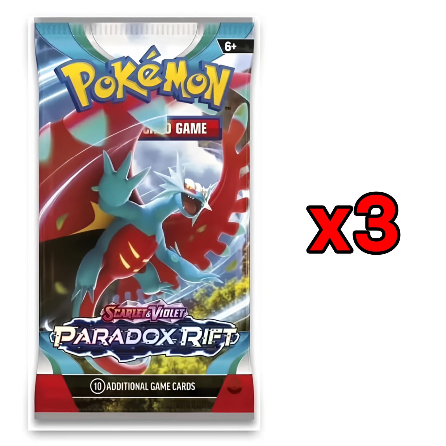 3 Booster Pack Bundle w/ FREE Hit Card - Assorted Booster Packs, Individual Sets, Etc.